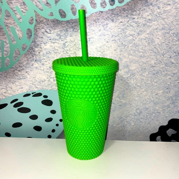 Starbucks cup neon green - Picture 1 of 1